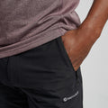 Black Montane Men's Tenacity Shorts Model 4