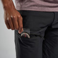Black Montane Men's Tenacity Shorts Model 5