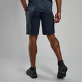 Eclipse Blue Montane Men's Tenacity Shorts Model Back
