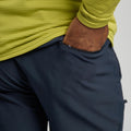 Eclipse Blue Montane Men's Tenacity Shorts Model 3