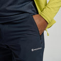 Eclipse Blue Montane Men's Tenacity Shorts Model 4