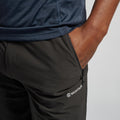 Midnight Grey Montane Men's Tenacity Shorts Model 4