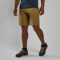 Olive Montane Men's Tenacity Shorts Model Front