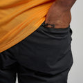 Black Montane Men's Terra Lite Shorts Model 3