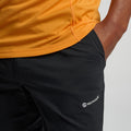 Black Montane Men's Terra Lite Shorts Model 4