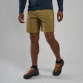 Olive Montane Men's Terra Lite Shorts Model Front