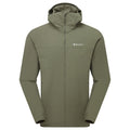 Caper Montane Men's Tenacity Nano Hooded Softshell Jacket Front