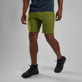 Alder Green Montane Men's Tenacity Lite Shorts Model Front