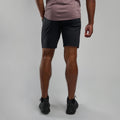 Black Montane Men's Tenacity Lite Shorts Model Back