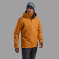 Flame Orange Montane Men's Torren Waterproof Jacket Model Front