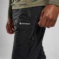 Black Montane Men's Terra Pants Model 6