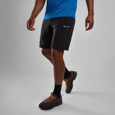 Black Montane Men's Terra Shorts Front MTRASBLA