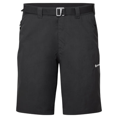 Black Montane Men's Terra Shorts Front MTRASBLA