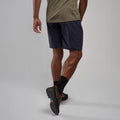 Eclipse Blue Montane Men's Terra Shorts Model Back