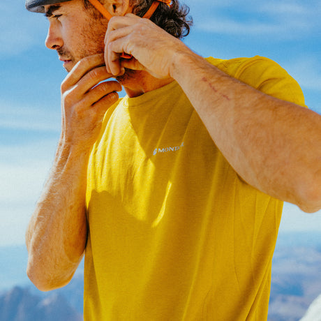 Ginkgo Gold Montane Men's Dart T-Shirt Front