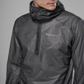 Midnight Grey Montane Minimus Nano Waterproof Pull On Model 4