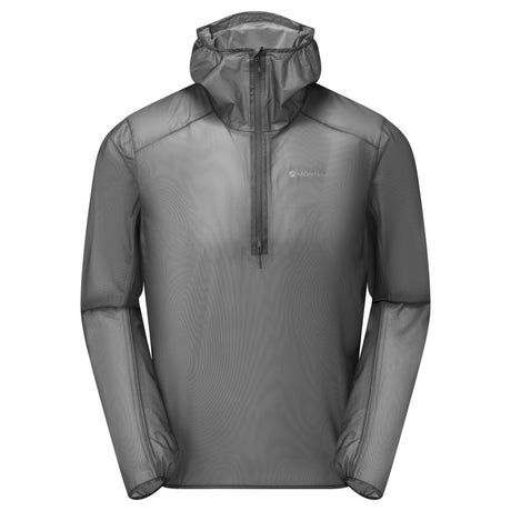 Midnight Grey Montane Minimus Nano Waterproof Pull On Front UMNAPMNG