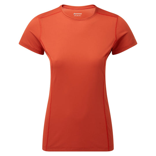 Montane Women's Dart Lite T-Shirt - Saffron Red